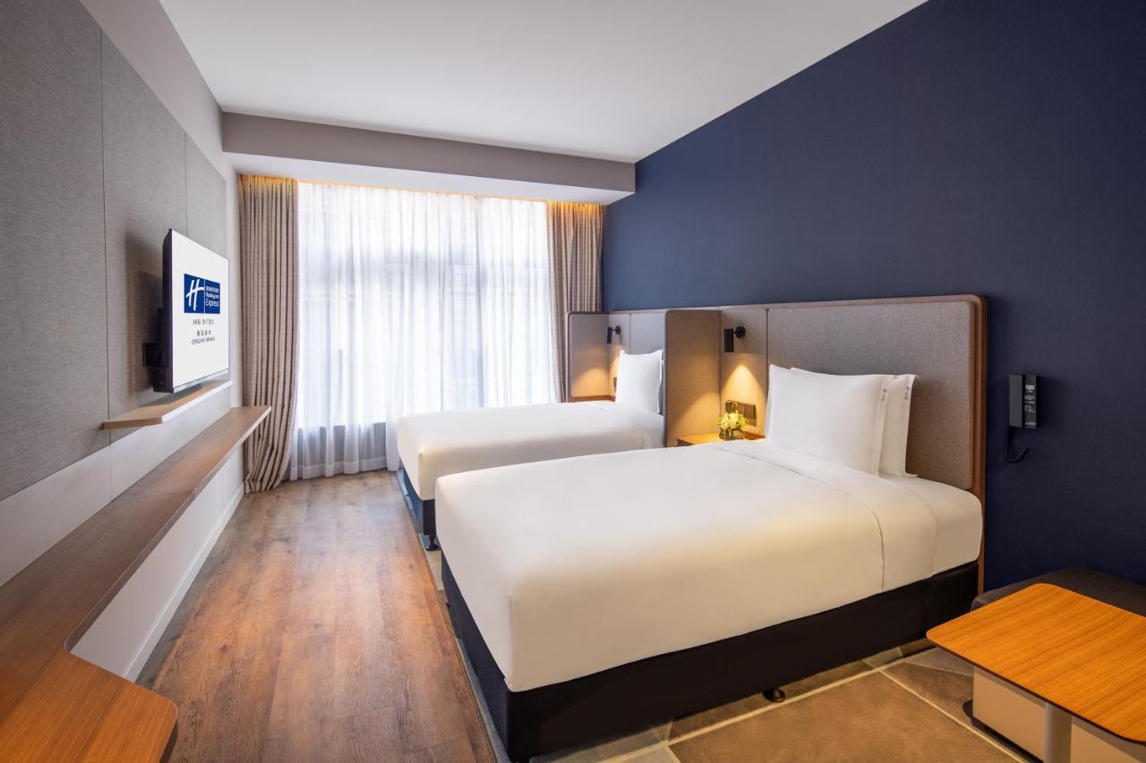 Holiday Inn Express Qingdao Jinshui By Ihg Exteriör bild