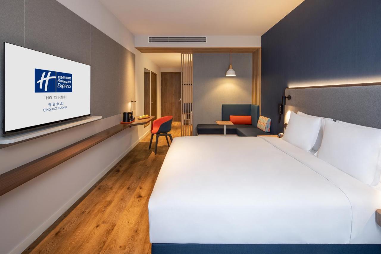 Holiday Inn Express Qingdao Jinshui By Ihg Exteriör bild